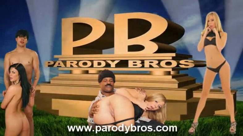 Parody Bros: Busty blondes sharing dick in parody threesome