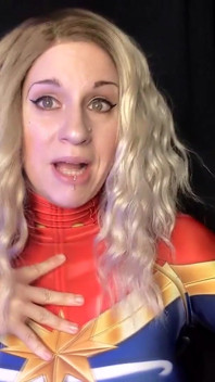 Captain Marvel Sexually Dominate Bucky