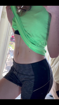 Stripping Out of My Workout Clothes for You