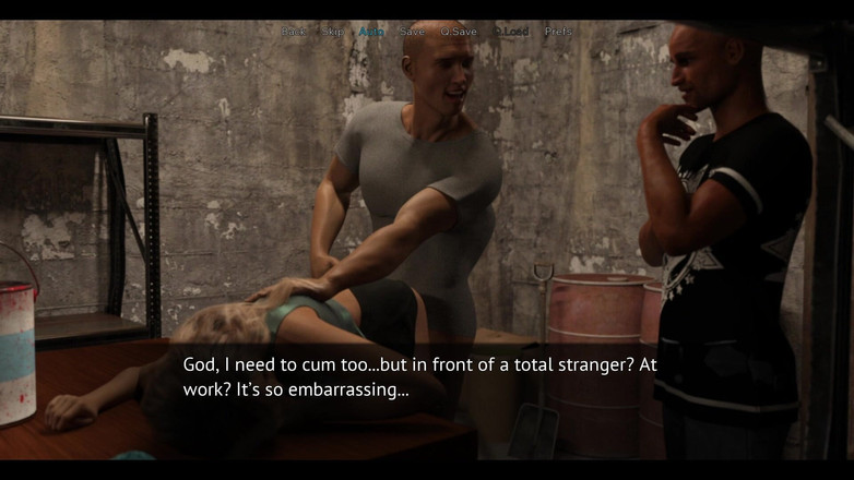 Porngame201: 办公室妻子 - 和nate玩弄 #12 地下室，见见迪克森