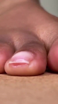 Giantess Natural Toenails