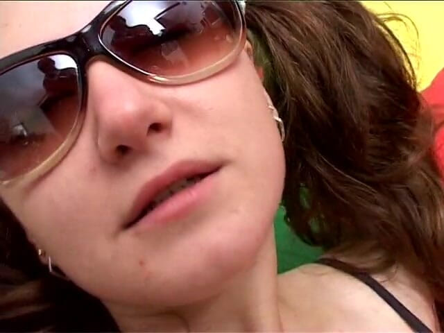 Real Home Made: Just 18, she is so young but she need something inside...