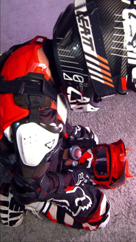 A Vibrating Ring Made Me Cum Hands-free on My Friend's Helmet.