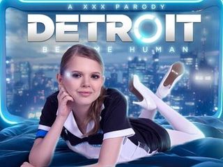 VRCosplayX: Detroit Bli människa en XXX parodi