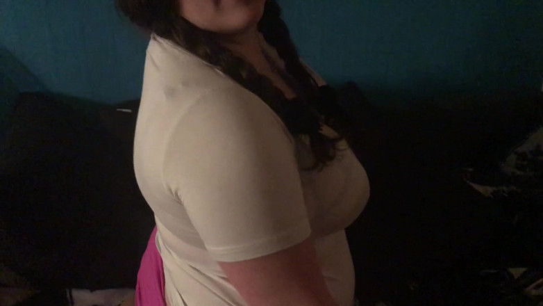 AmateurBBW: Puta de nylon quiere ser follada