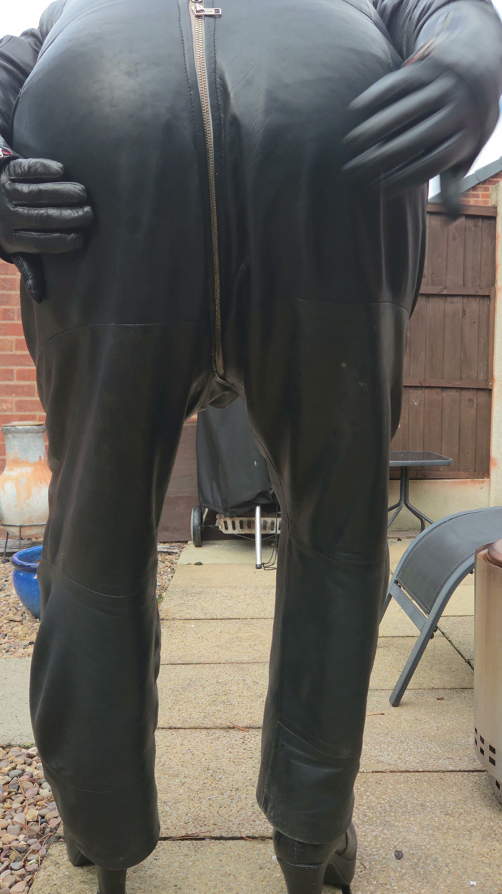Leatherman63: Leather Jumpsuit