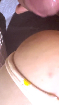 Stepdaddy Plays with Gorgeous Redhead's Ass and Eats Her Out Really Good Before Penetration