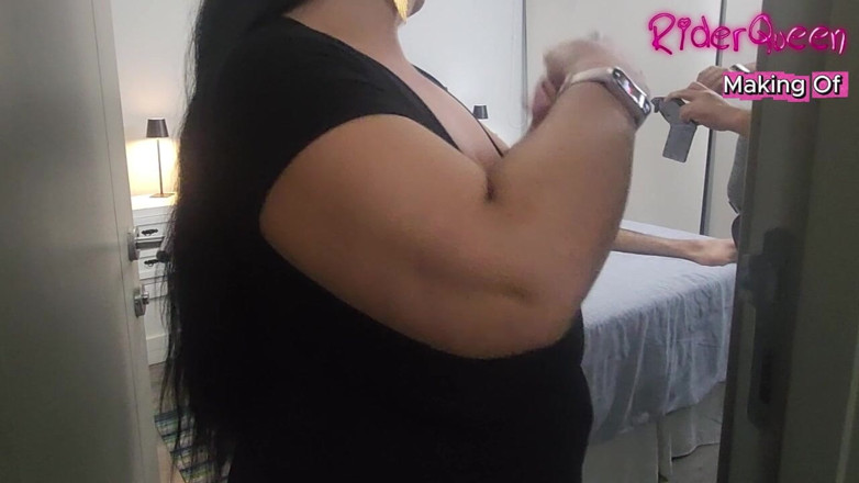 Riderqueen: Dreier, single und verheiratete bBW - video für fans