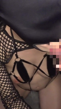 Amateur Masked Model, Trained, Confined, and Filled with Cum