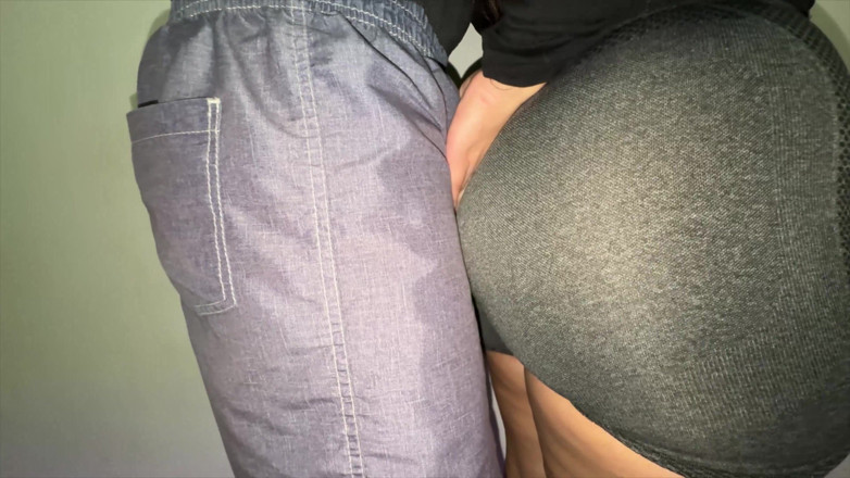 CoupleOfHotSins: Big Ass Girl Grabs Stranger's Dick