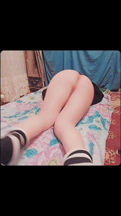 Nylon Shemale Mini Jeans Dress Sexy Legs Lady Boy Big Butt Big Ass Sissy Crossdresser thumbnail