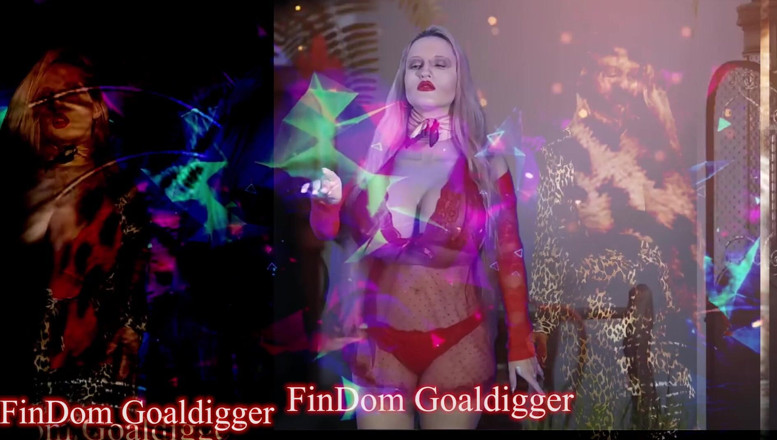 FinDom Goaldigger: Love addiction goon mixed with the Russian language