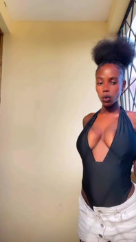 Sexy Natural Kenyan Ebony Babe Short Clip Just for You #03