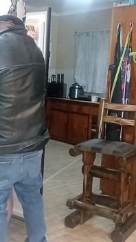 Kitchen Sex with Biker