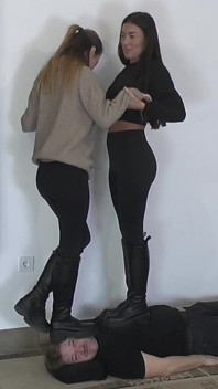 Olga e Natasa Adoram atropelar o escravo em botas