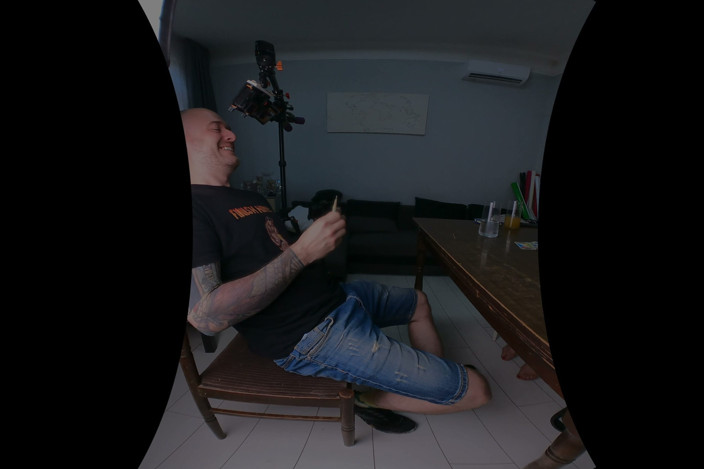VexxyBliss VR: Я заглядыл во время съемки.