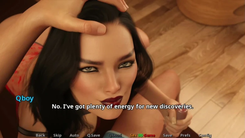 Q Boy: Crush Scarlett Path, Hot and Big Boob Neighbor Fuck