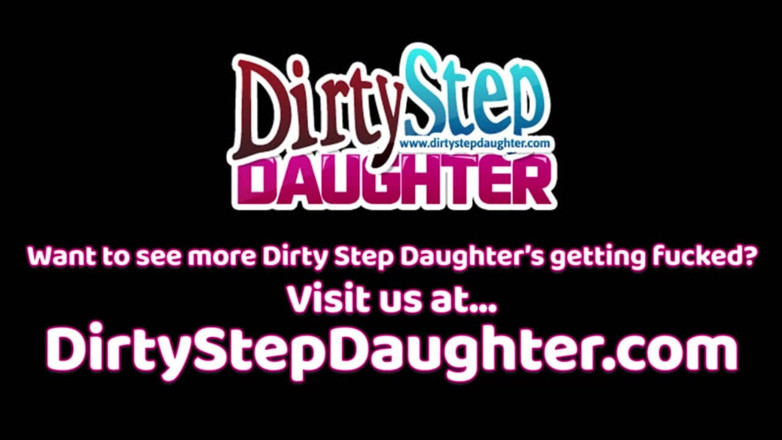 Dirty Stepdaughter: Grávida enteada é fodida por seu padrasto lascivo