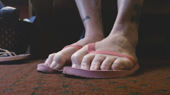 Abby Anna: Žabky baletní byty Zkouší to