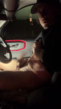 Car Masturbate and Cum