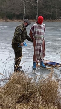 Dray Slave on the Ice