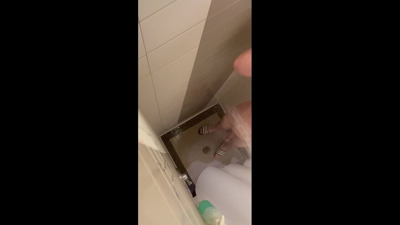 Chase Dixon Butz: Gym Shower Room Exhibitionist