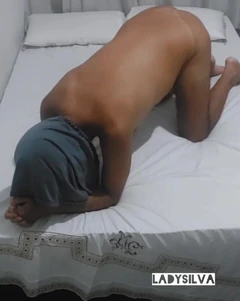Ladysilva Naked in Bed Wanting to Give Her Hot Ass
