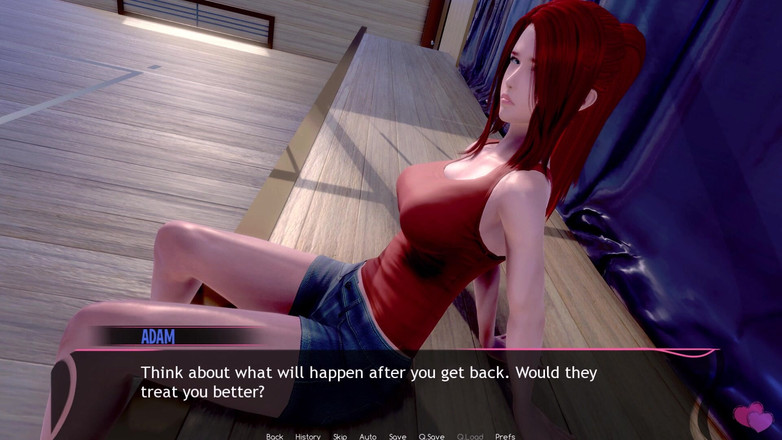 3D Cartoon Porn: Murmur 10: Adam &amp; Liz aftrekken in de opslagruimte praten (sfw)