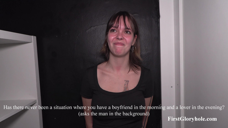 First Gloryhole: Kiara - the First Man of the Evening
