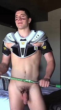 Wielki kutas Jock Marshall Blake szarpie się