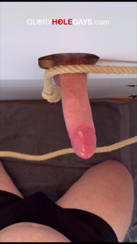 Xxl Monster Cock Gets Tied at the Gloryhole