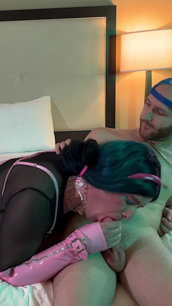 Jake Grand the man: Hot Trans Woman in Chastity Fucked and Sucking - Compilation 3