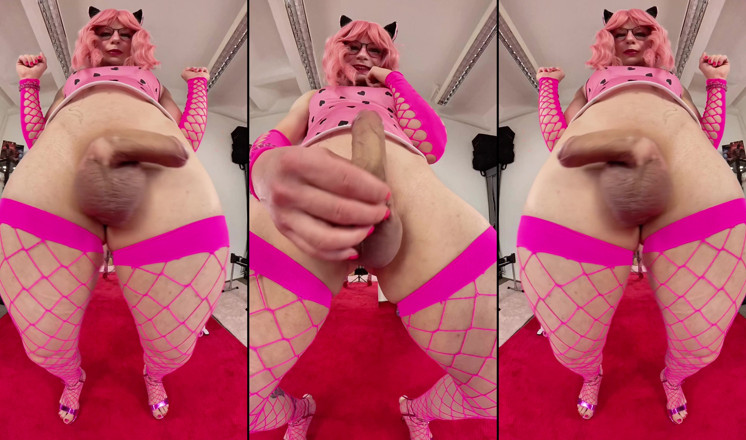 Sissy Adventures: Sissy Kitty Chantal Sweet část 3 - Výstřik na velké tlusté péro