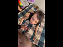 JaymieJameson: Ts jaymie jameson dientot habis-habisan sama kontol besar pria kulit...