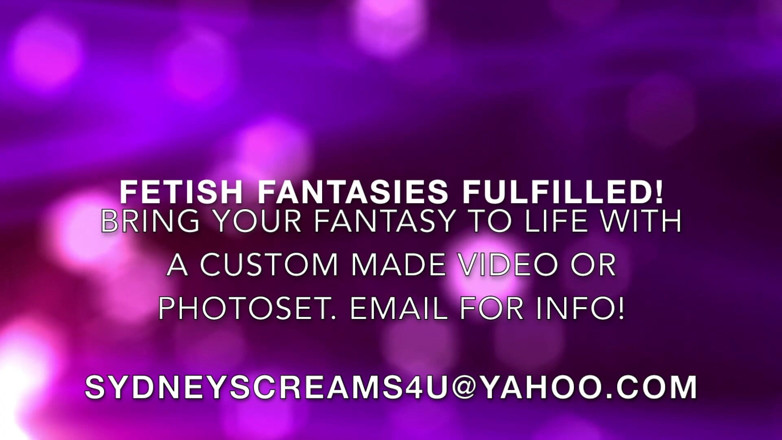 Sydney screams fetish: Perut montel jala - HD