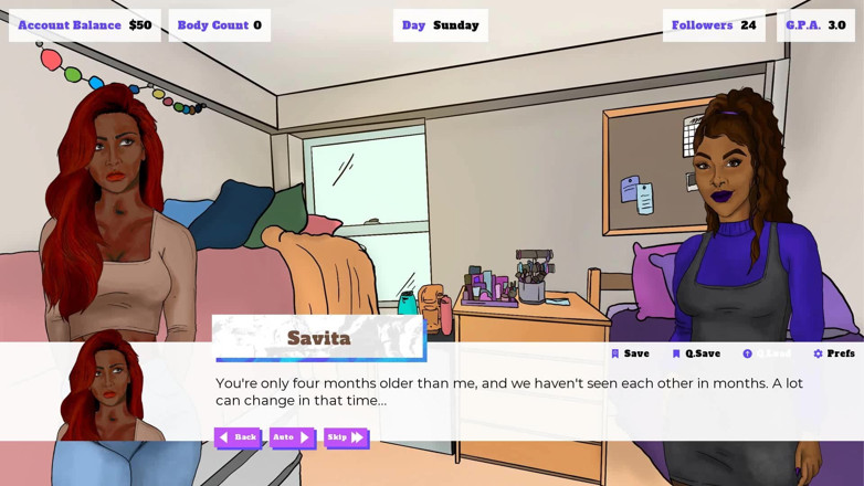 Dirty GamesXxX: College сraze: Savita, Indian desi girl goes to college ep.1