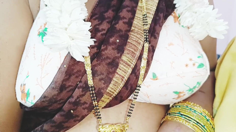 Telugu honey lips: Індійська мачуха трахає зятя, брудні розмови на телугу