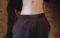 Ensam Sara Leona Ass ridning stor leksak