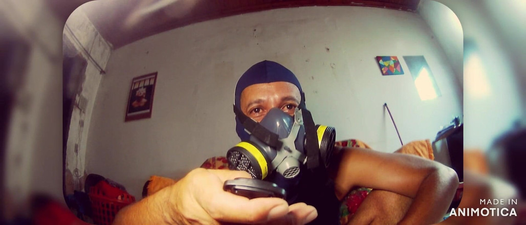 Stink HairyMale: Balaclava, boot and male smell