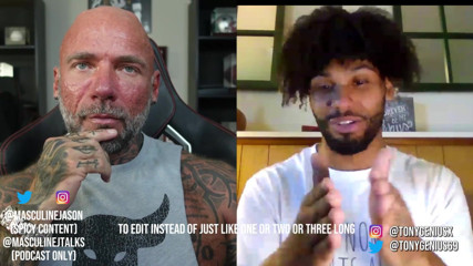 Raw and Uncensored with Masculine Jason: Porn Star Confessions - Tony Genius Episode 147