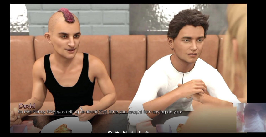 Dark Sam: Ibu tiri seksi ini lagi asik main truth and dare...