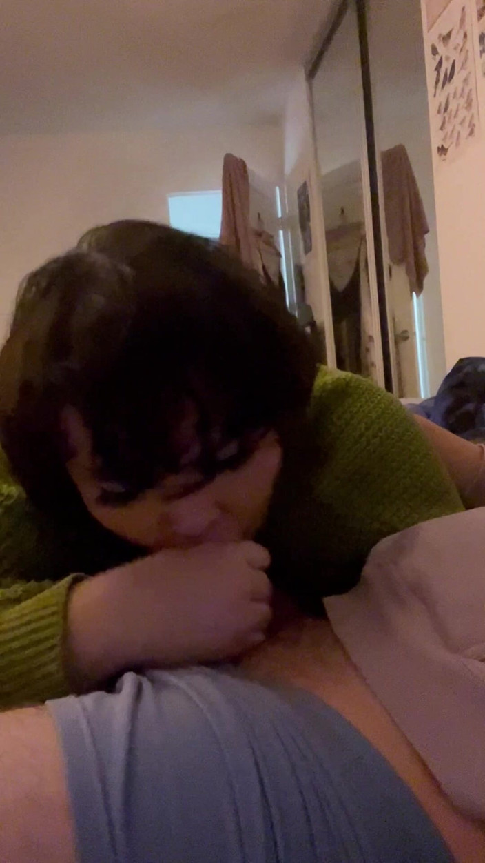 MyPrejacBoyfriend: Trató de contener su semen pero no lo dejé