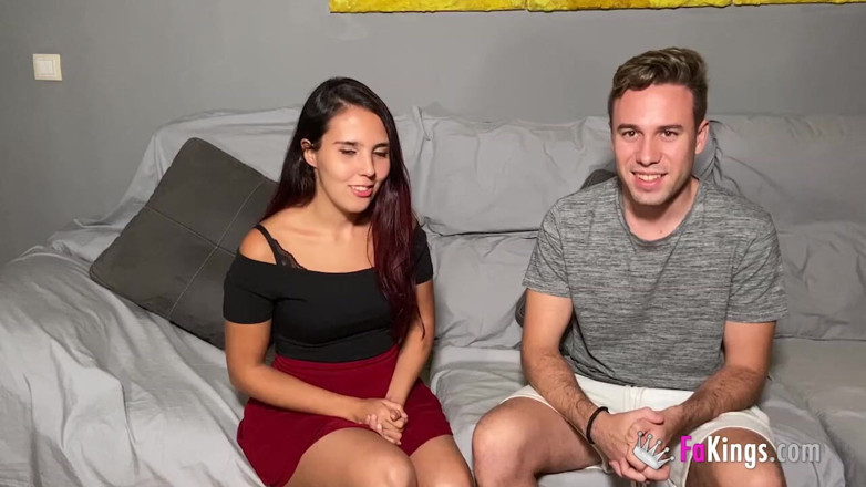 FAKings: Amateur teenager-paar teilt ihre schmutzigen fantasien mit uns