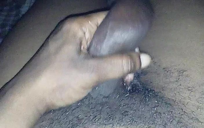 SweetDWillie456: Un papa branlette une énorme grosse bite noire monstrueuse