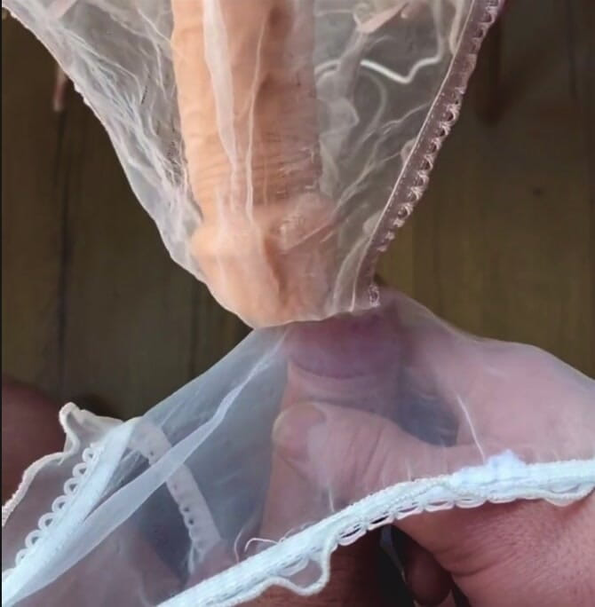 Mark Oh: Höschen-Ficken mit meinem dildo