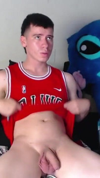 I Strip Naked to Masturbate Until I Eat My Cum