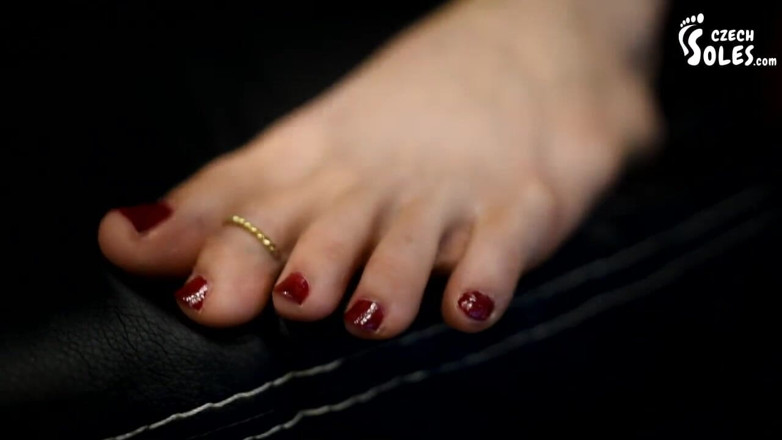 Czech Soles - foot fetish content: Mean goddess wants you at her feet