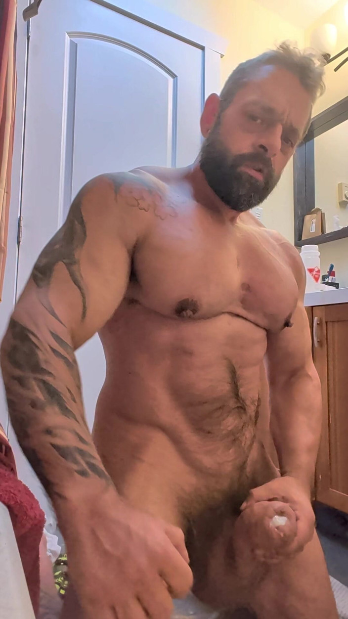 Bruiser Bearwood: Zakar silikon melancap