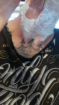Man Shaving