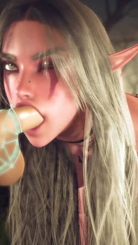 योगिनी जंगल में जादुई लंड गैंगबैंग ट्रैप में गिर गई । 3D Porn